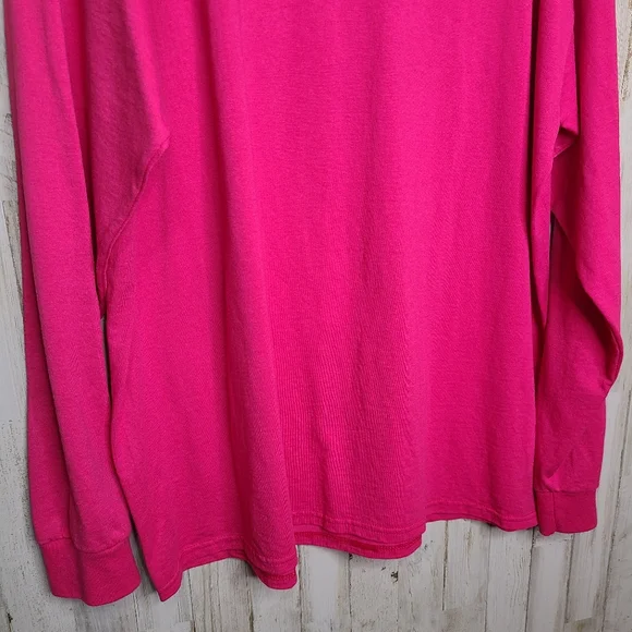 Jerzees Heavyweight Long Sleeve Pink Tshirt Graphic Jeeps & Wrenches - Picture 7 of 8